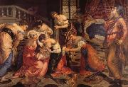 Jacopo Tintoretto The Birth of St.John the Baptist china oil painting reproduction